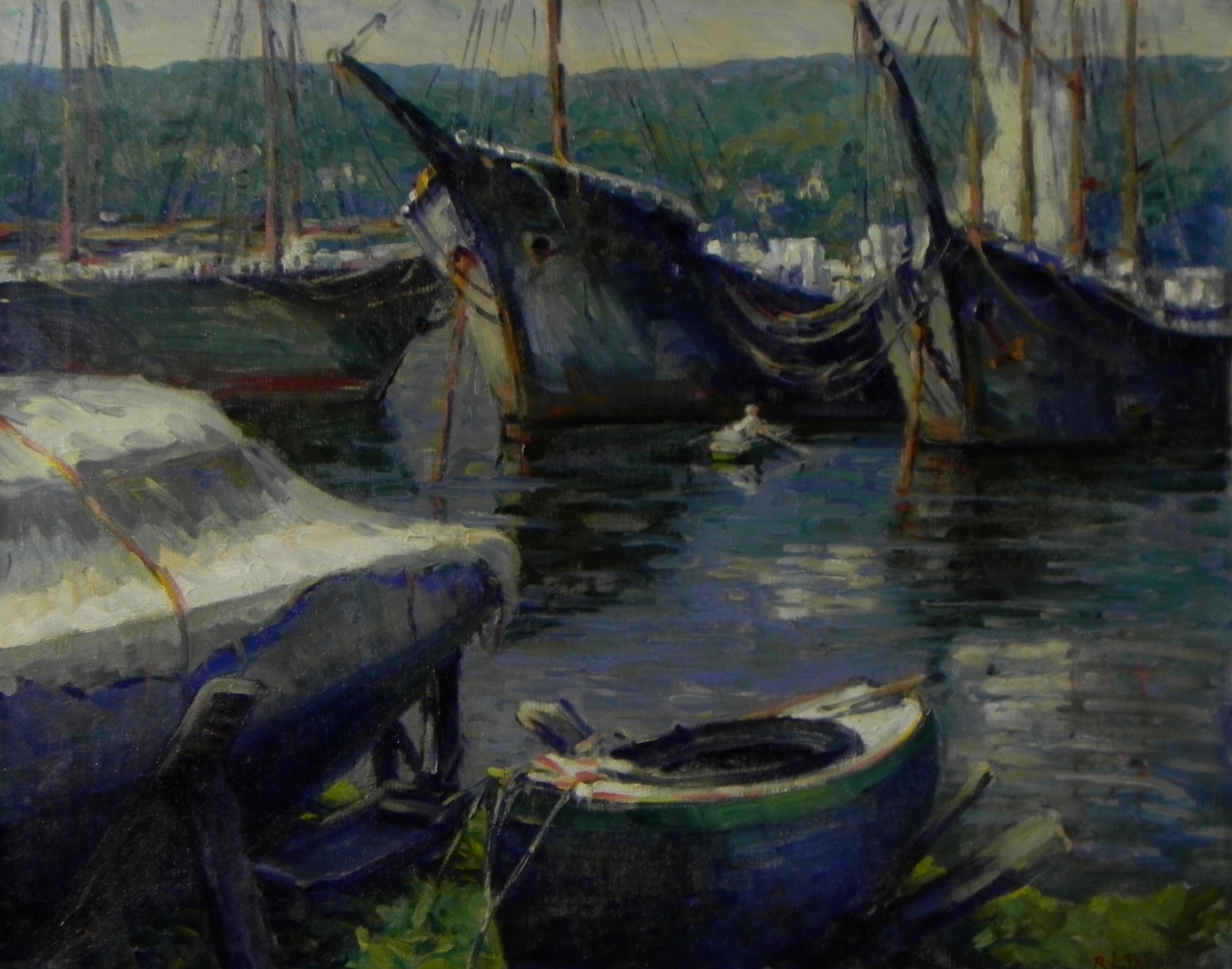 Boats in the Harbor